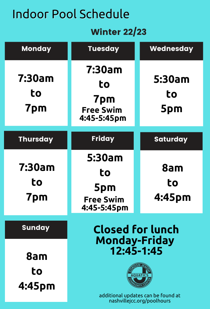 gordon-jcc-nashville-hours-rules
