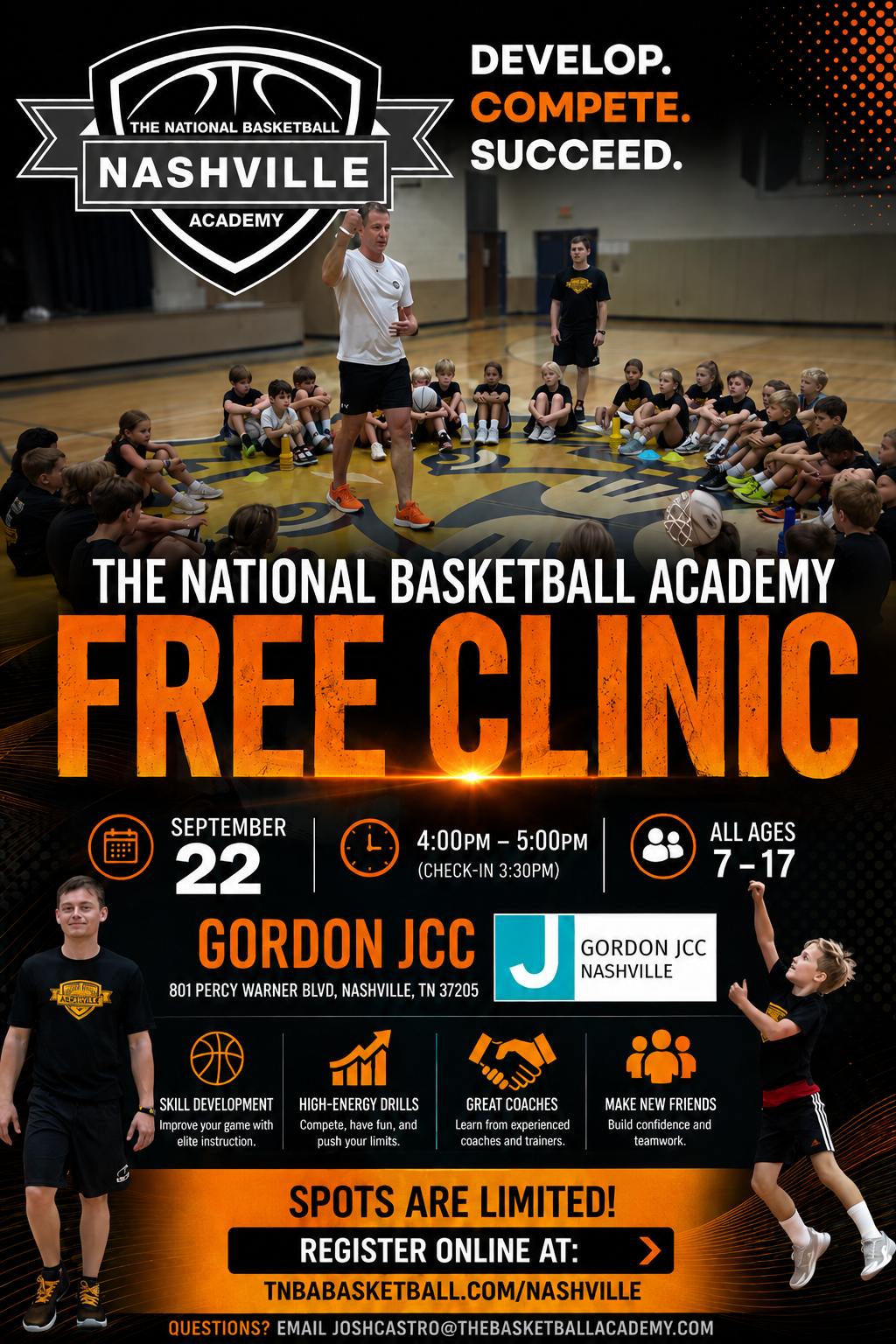 TNBA Nashville Free Basketball Clinic